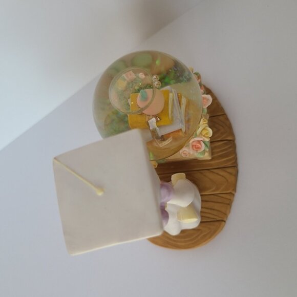 Vintage Precious Moments Girl Graduation Collectible Water globe Figurine - Picture 5 of 6